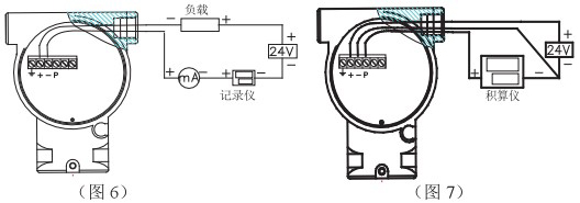 高爐煤氣流量計接線圖